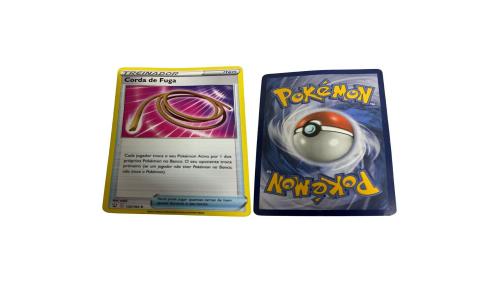 2021 Card Pokemon Treinador Corda de Fuga